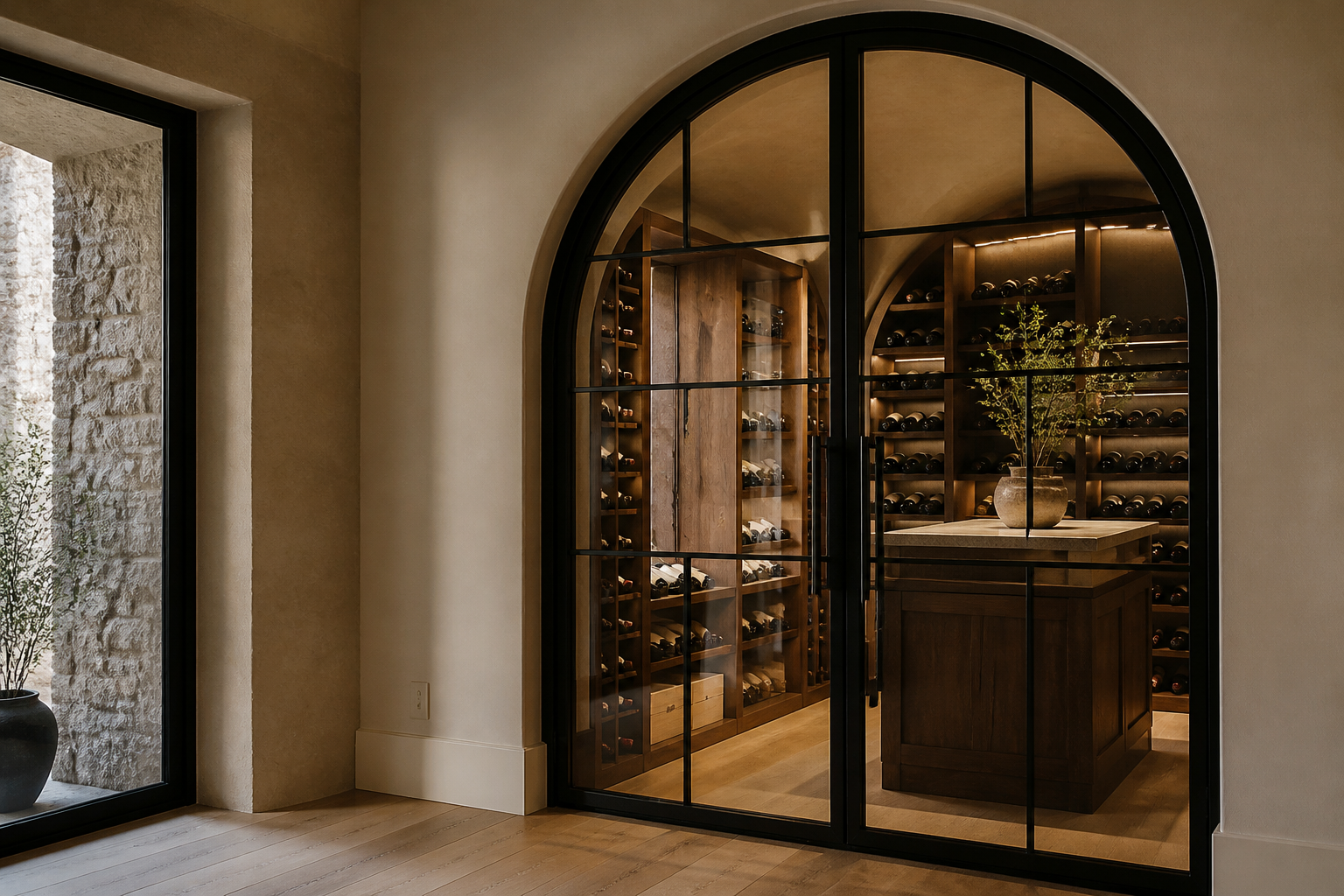 VLX 100 Arched / Custom Door in Fort Lauderdale, FL | Juniper Windows Fort Lauderdale - detail 3